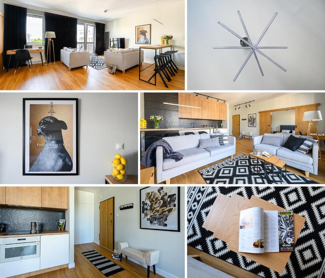 לודז' City Luxe, Przestronny, W Centrum מראה חיצוני תמונה