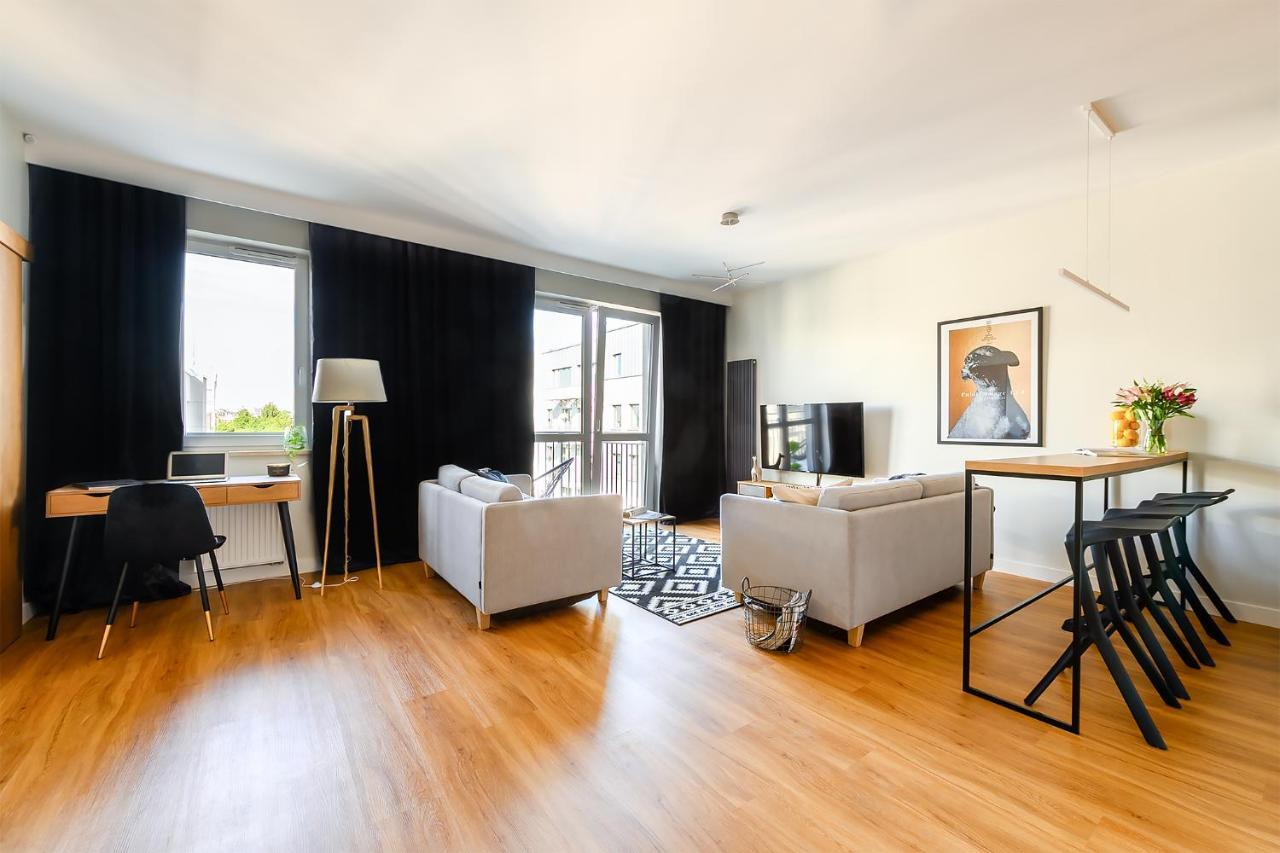 לודז' City Luxe, Przestronny, W Centrum מראה חיצוני תמונה